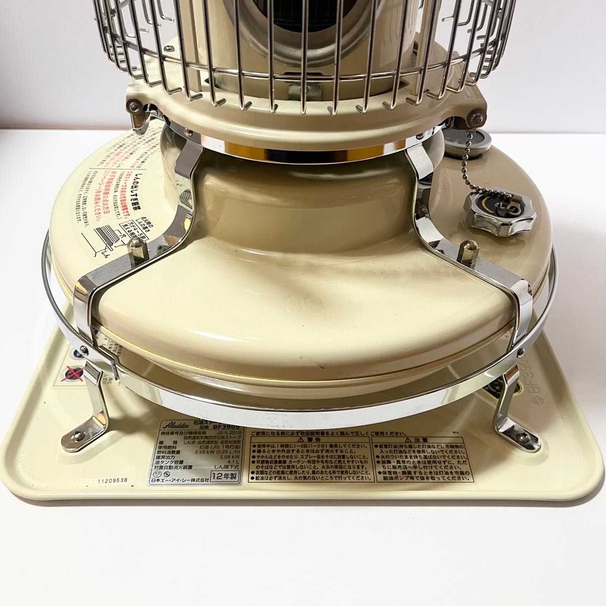 アラジン セール中 石油ストーブ BF3905 12年製 ストーブ ALADDIN