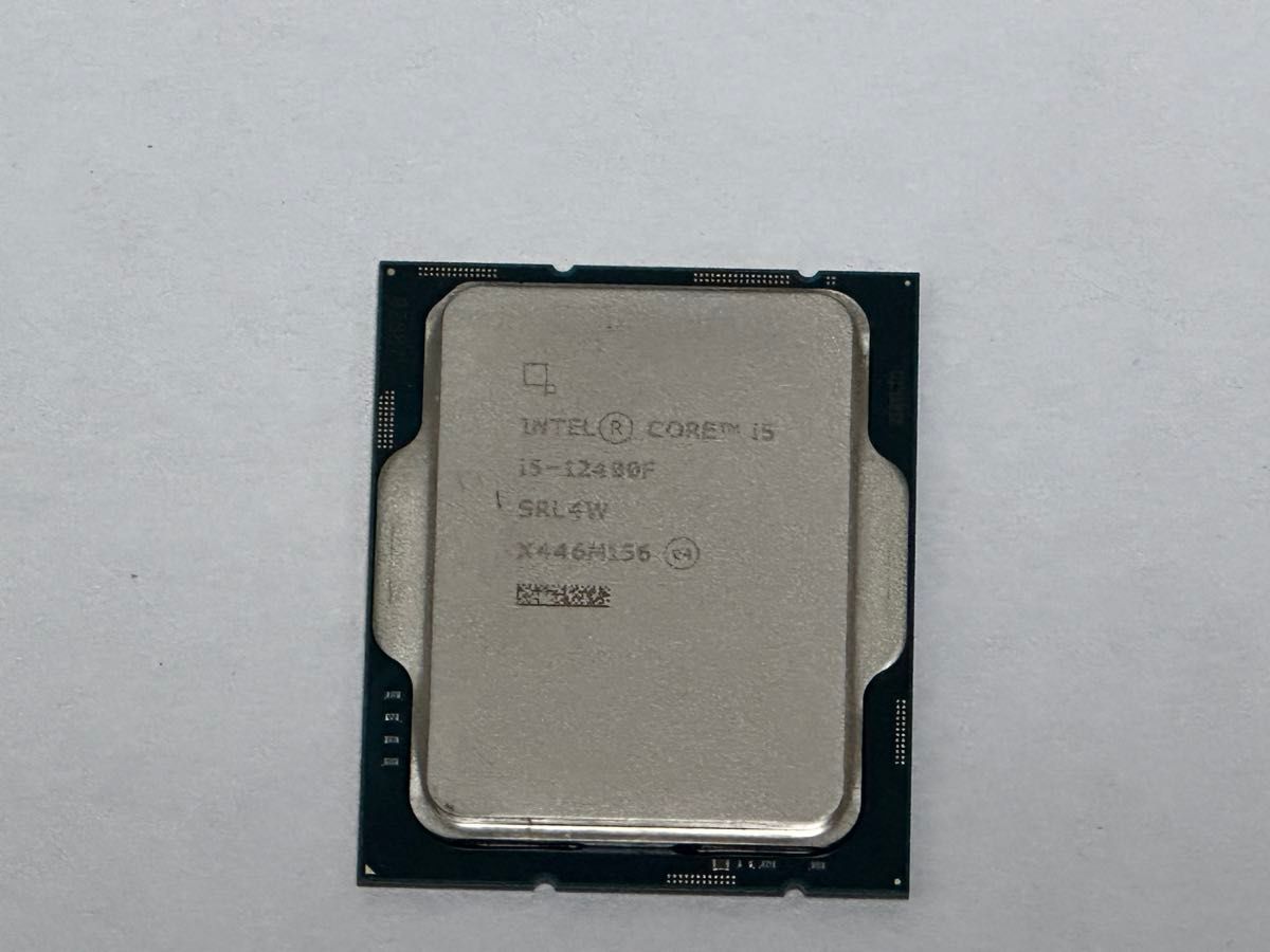 動作確認済み】12th Gen Intel(R) Core(TM) i5-12400F CPU