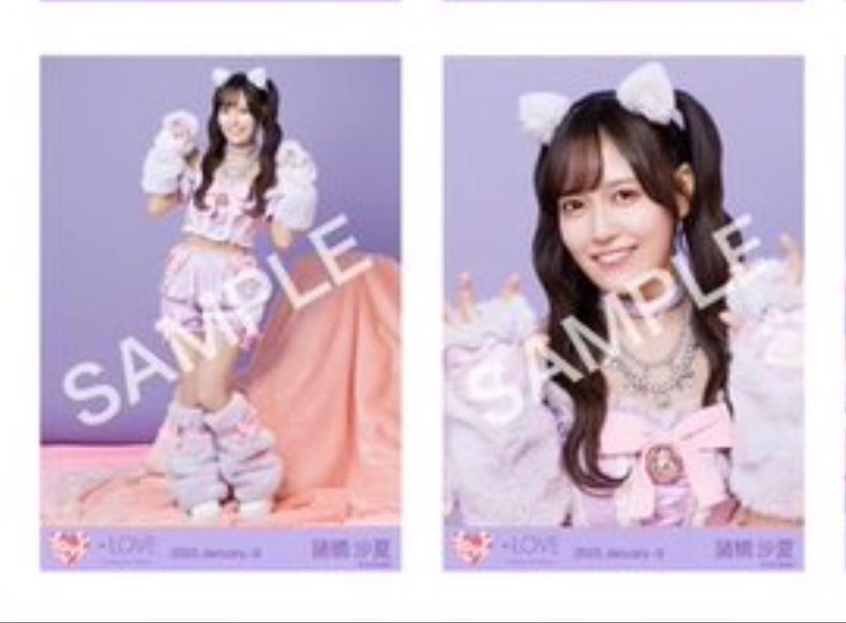 野口衣織 猫衣装 直筆 イコラブ ＝LOVE 野口衣織 7周年コンサート衣装