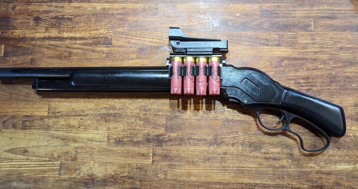 排莢式 M1887 ウィンチェスター カート6発 スポンジ弾20発 ショット