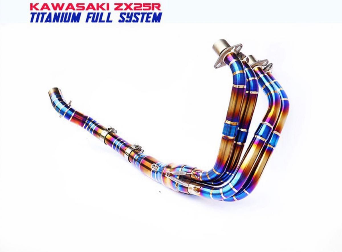 セール中 新品 zx-25用 フルエキゾースト チタン マフラー
