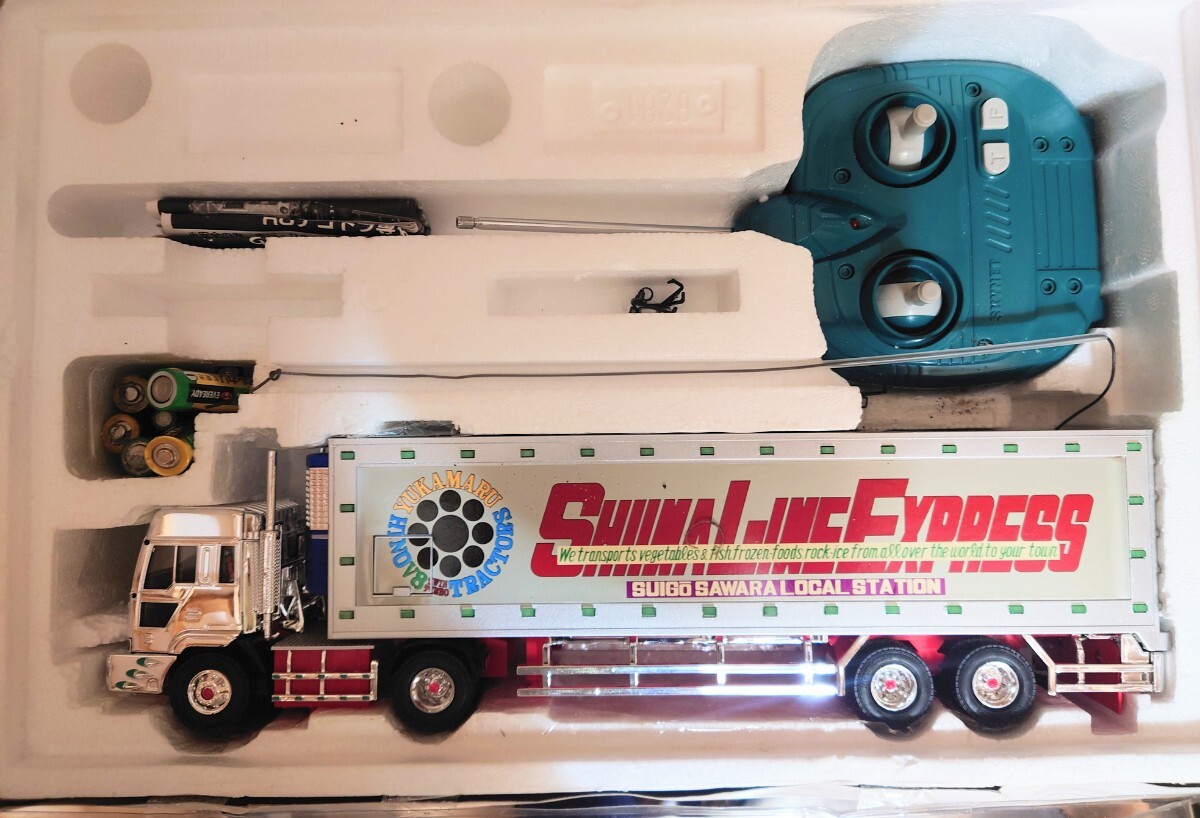 NEW RC デコトラ 椎名急送 由加丸 06 1/43 NEW RC デコトラ 椎名急送