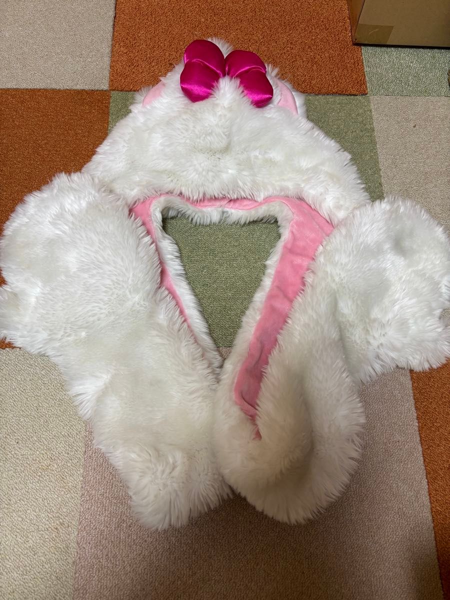 ディズニー マリーちゃん ファンキャップ マフラー マリーちゃん