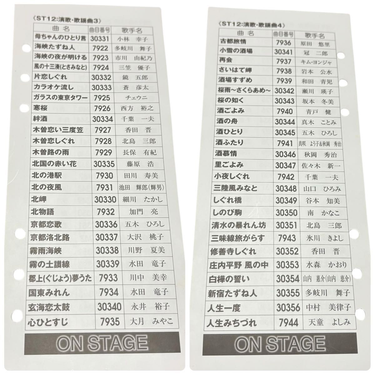 ON STAGE オンステージ カラオケカートリッジ 曲チップ 200曲 PK-ST2