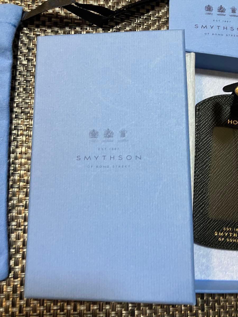 SMYTHSON スマイソン ラゲージタグ ネームタグ パスケース カード