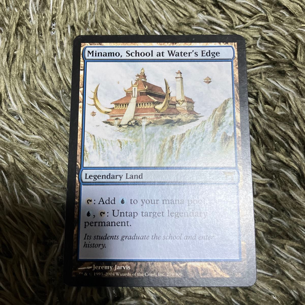 MtG 水辺の学舎、水面院 初版英語foil 水辺の学舎、水面院 Minamo 英語