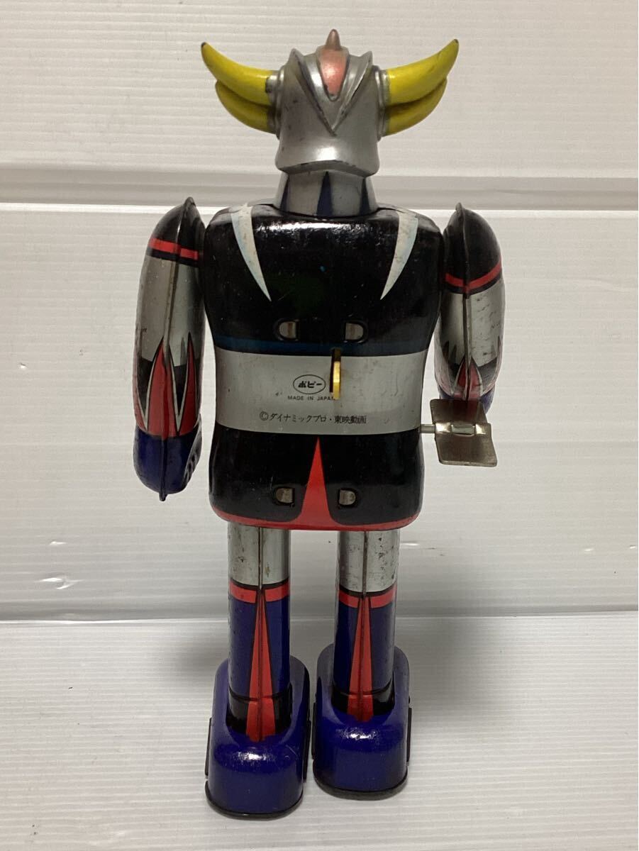 ポピー グレンダイザー UFOロボ ブリキ ゼンマイ歩行 当時物 ポピー