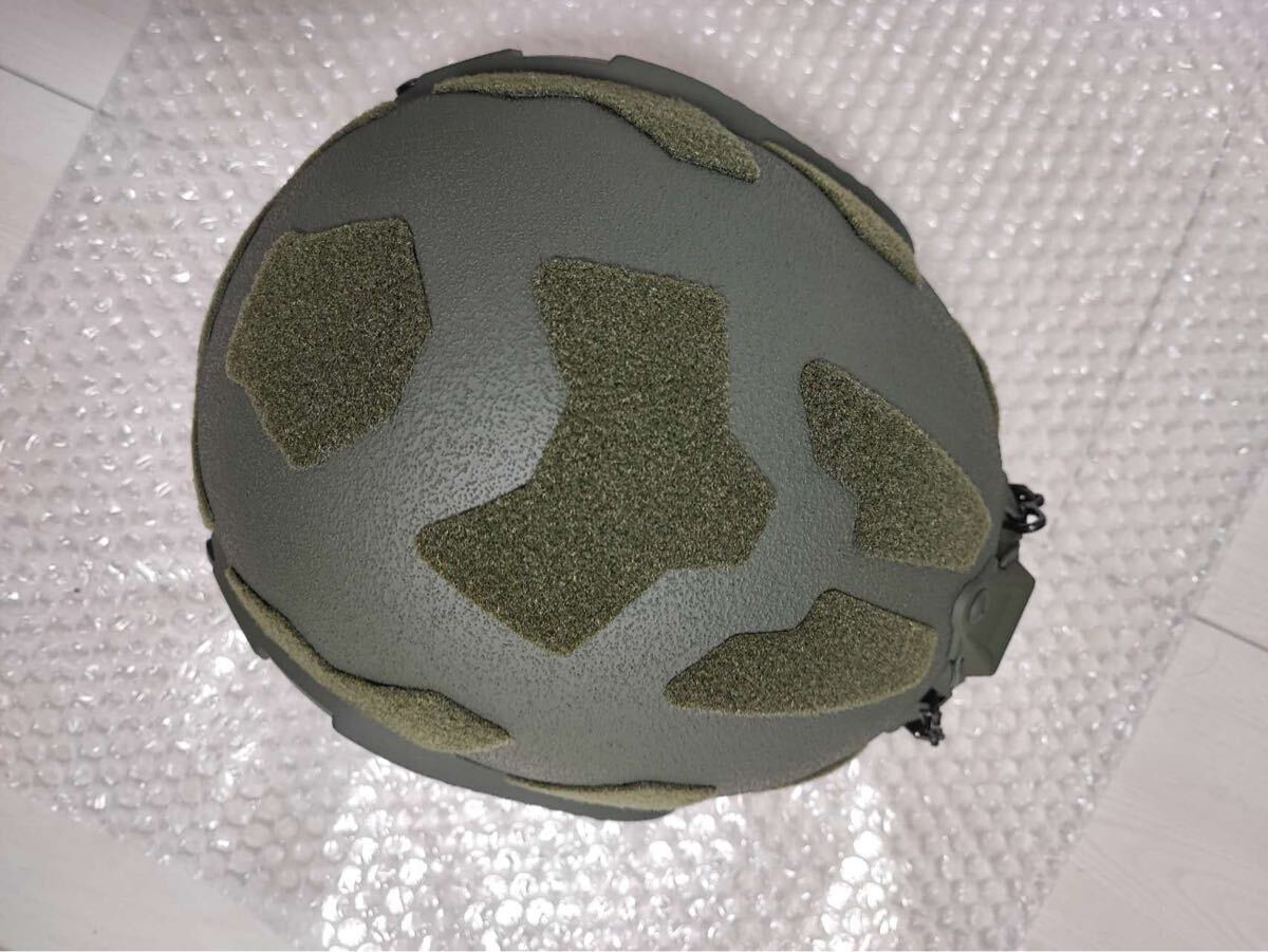 新品 実物NIJ IIIA防弾ヘルメット Fast SFタイプ ODフルセット 新品