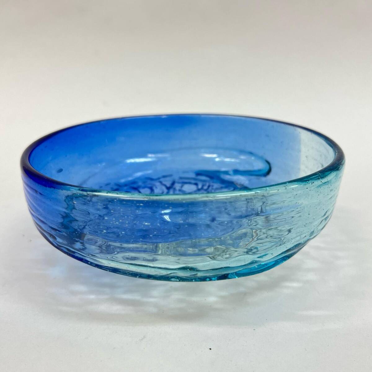 小売 【稲嶺盛吉】琉球ガラス 深皿① 稲嶺盛吉】琉球ガラス 深皿①