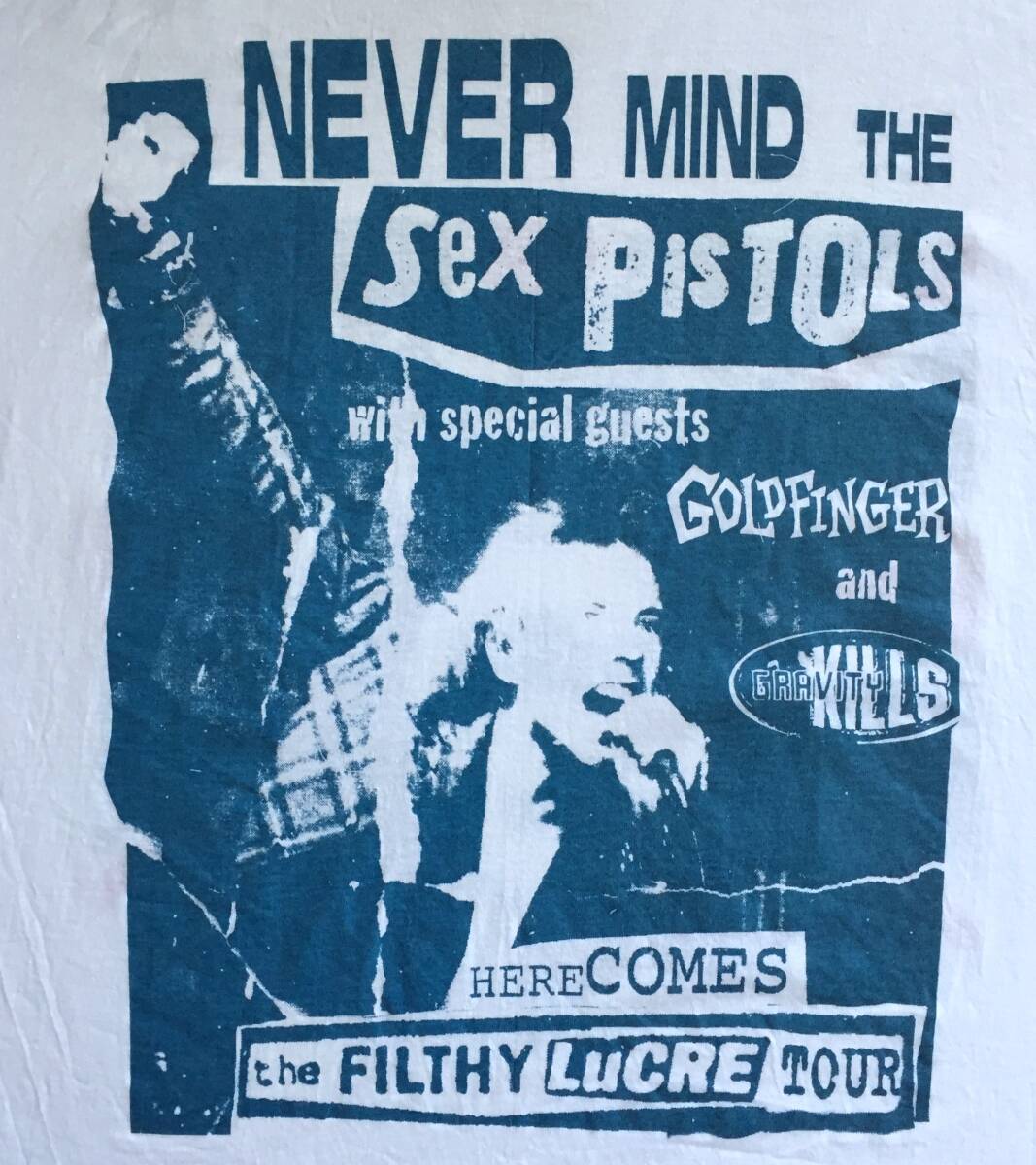 ビンテ ジ Sex Pistols The Filthy Lucre Tour 1996 Tシャツ ブ ト