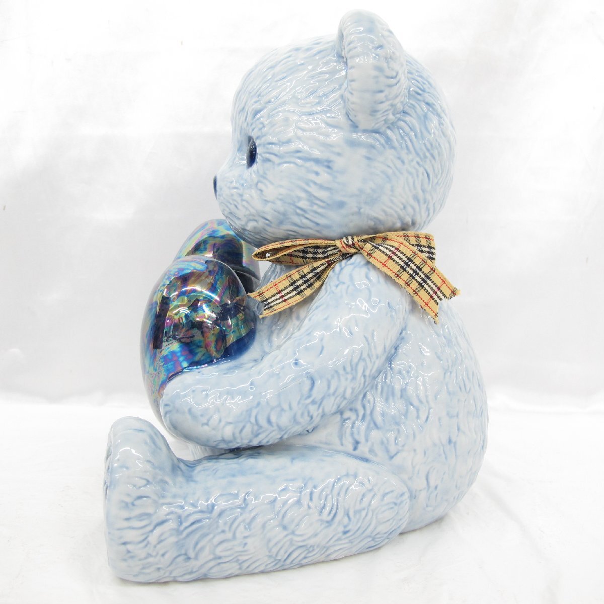 テディデキャンタ Ayame ブランデー 飾り ボトル 青 ブルー シャンパン