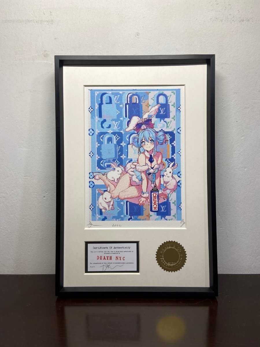 DEATH NYC 世界限定100枚 アート ポスター JO13 Yahoo!オークション
