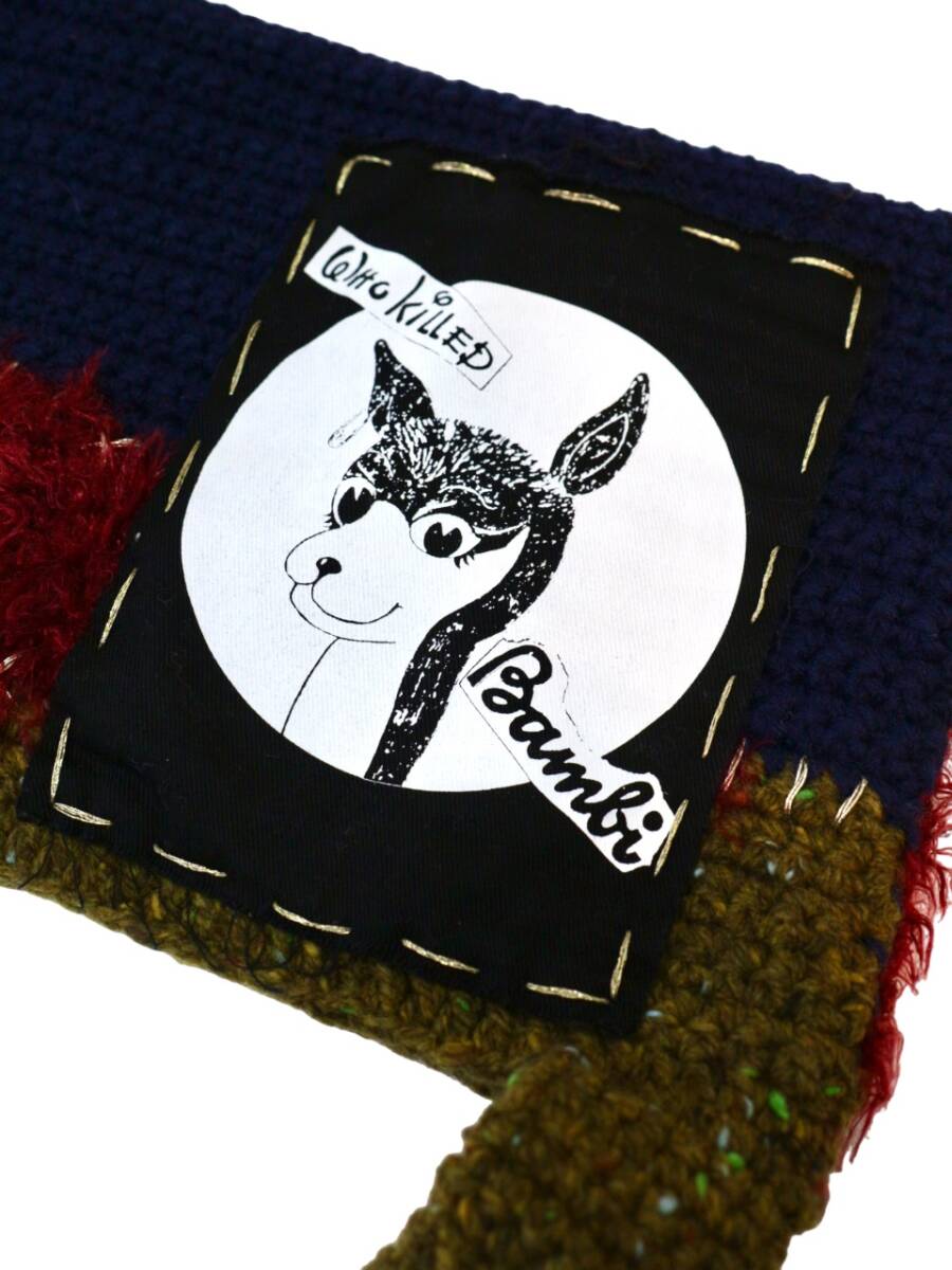 KIDILL × rurumu キディル ルルムウ WHO KILLED BAMBI HAND KNIT