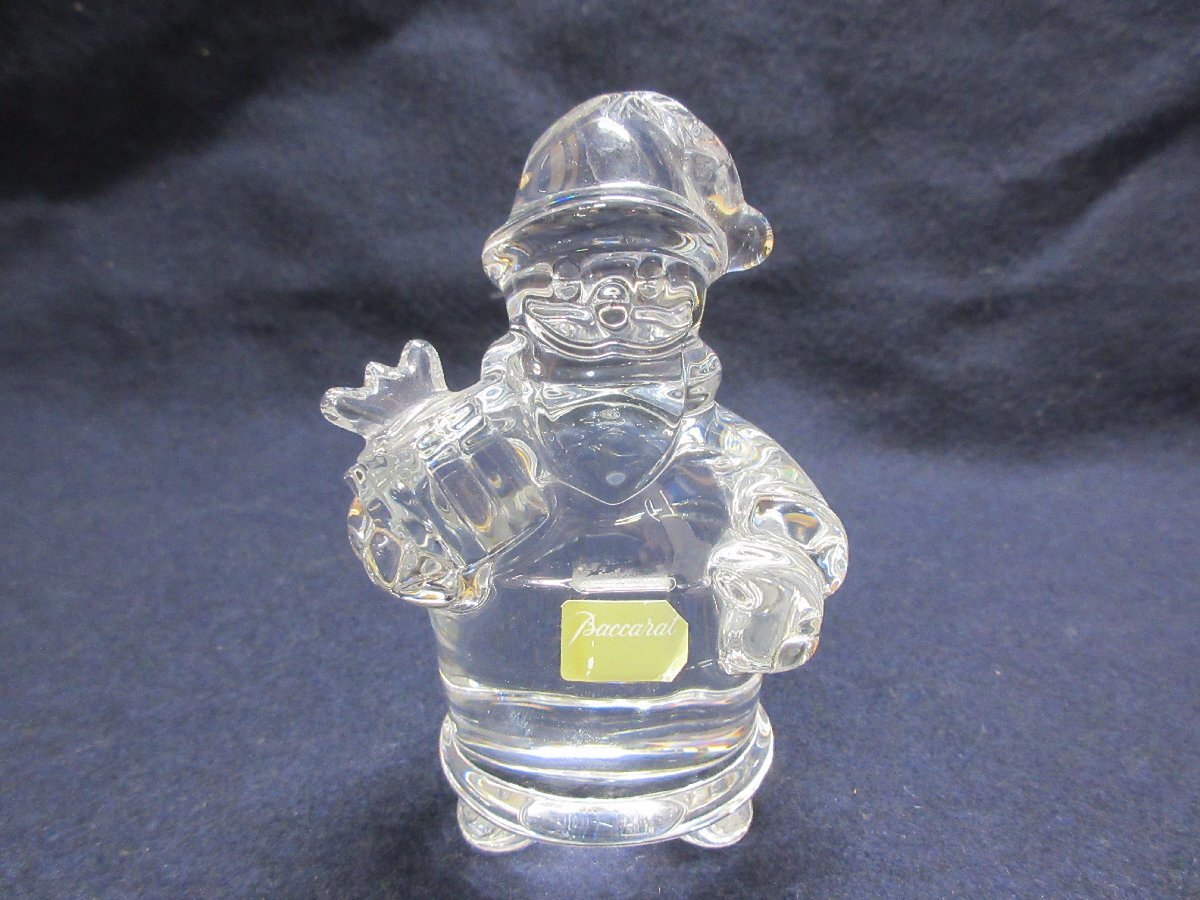バカラ クリスタル 置物 サンタクロース Baccarat (バカラ) オブジェ