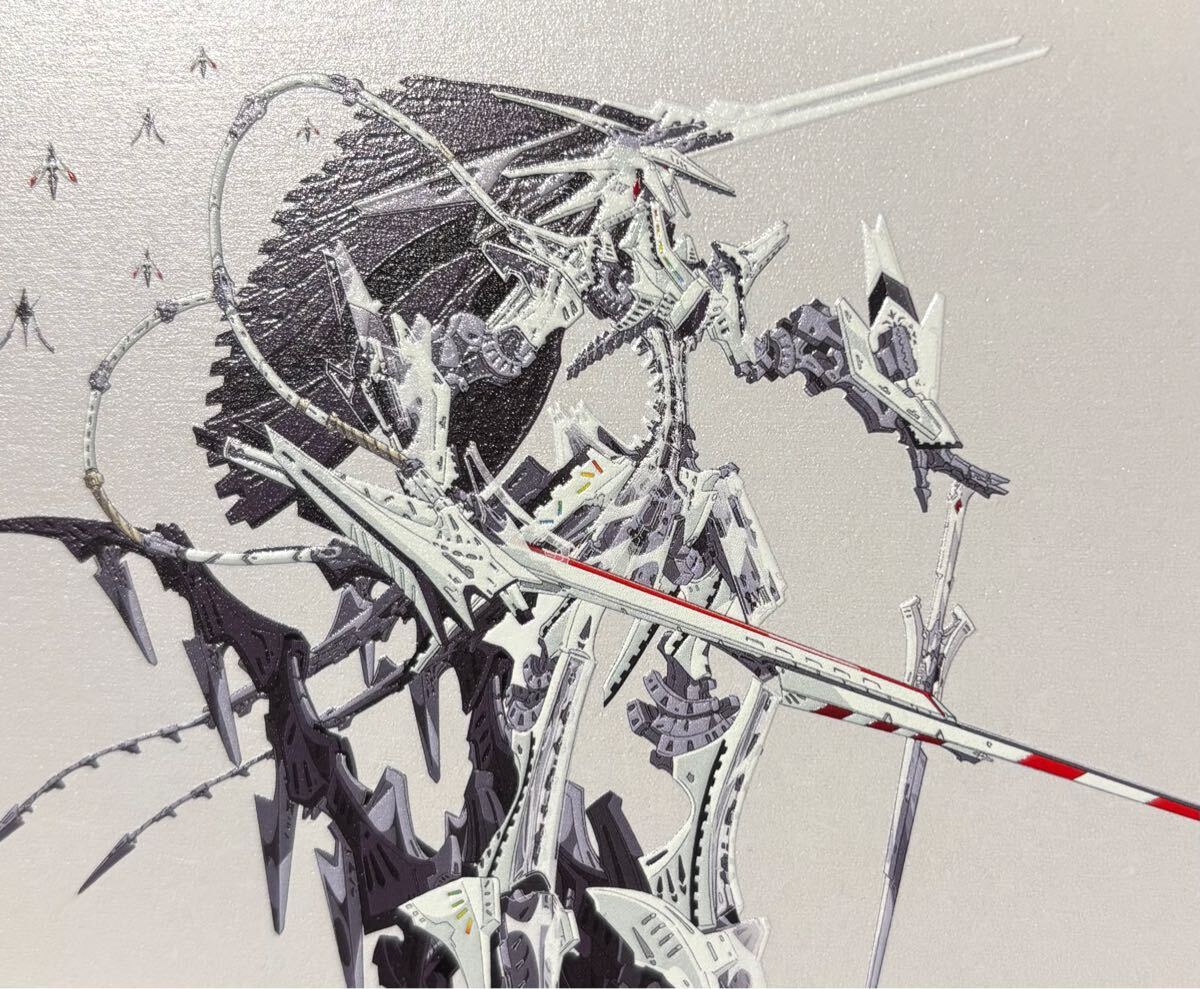 木製ポストカード 永野護デザイン展 GTM ツァラトウストラ・アプター