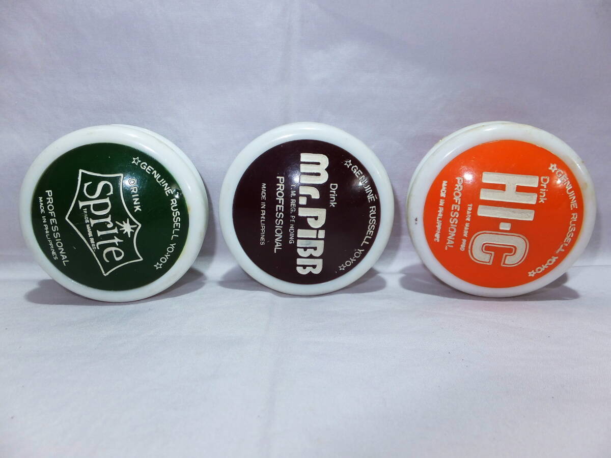 コカ・コーラ ミスターピブ ヨーヨー 6個 ラッセル ヨーヨー 特製替え