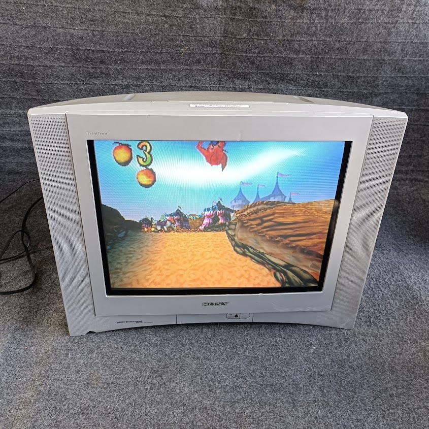 SONY ソニー 21型 ブラウン管 テレビ Trinitron トリニトロン KV