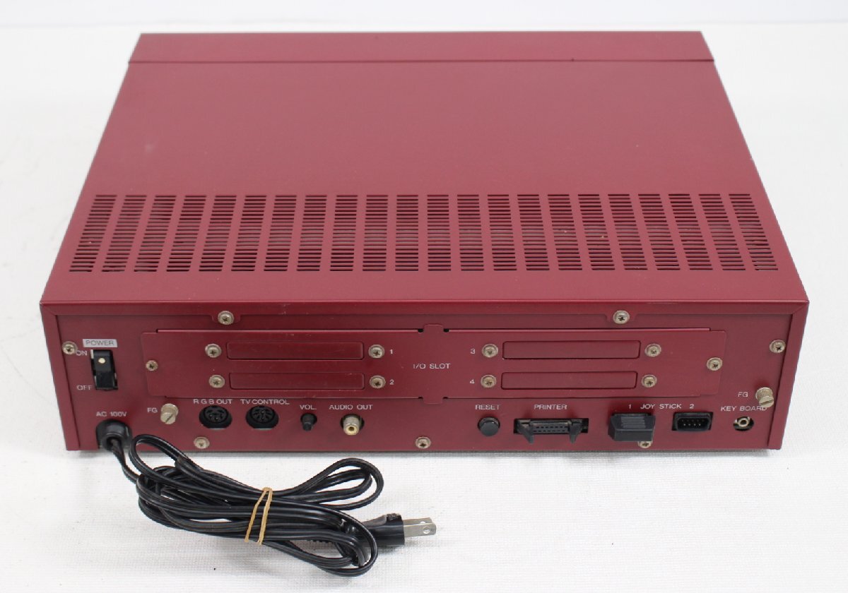 シャープ パソコンテレビX1 CZ-800CS本体 シャープ X1 ～ （レトロな