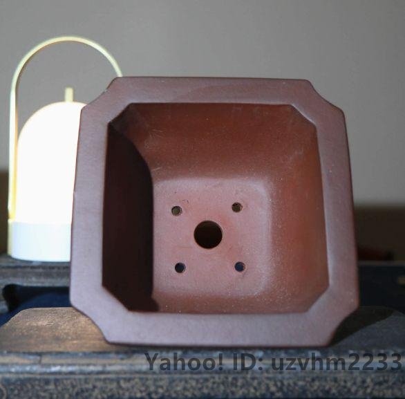 正方形鉢 紫砂の鉢盆栽鉢 植木鉢 小品盆栽鉢 大品盆栽鉢 台湾