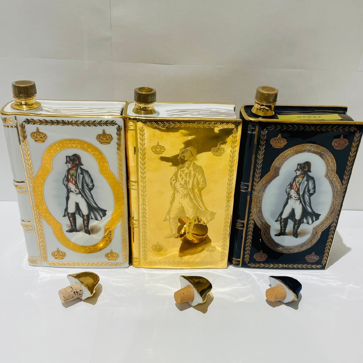 未開封 cognac CAMUS NAPOLEON ブックミニボトル3種 未開栓 カミュ