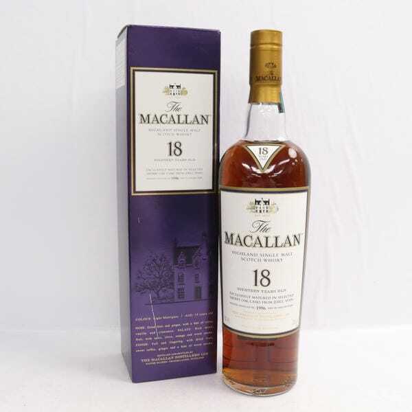 1円~MACALLAN マッカラン 18年 シェリーオークカスク 1996 43％ 700ml