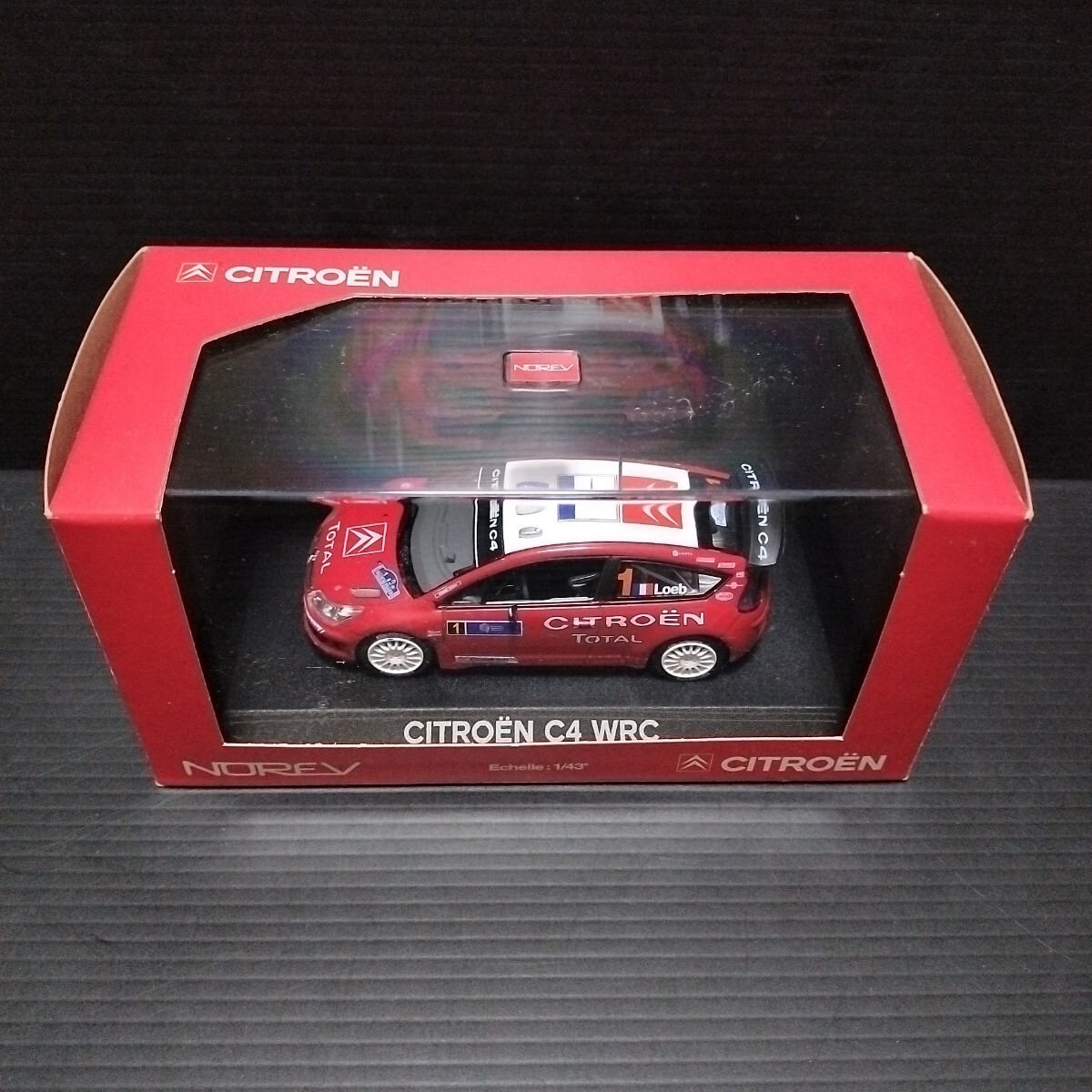 NOREV CITROËN C4 WRC 1/43 ミニカー