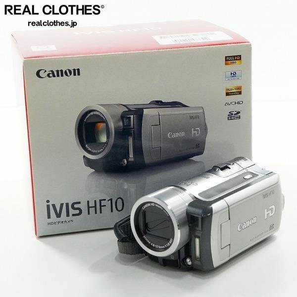 Yahoo!オークション - Canon/キャノン iVIS HS10 HDビデオカメラ デジ