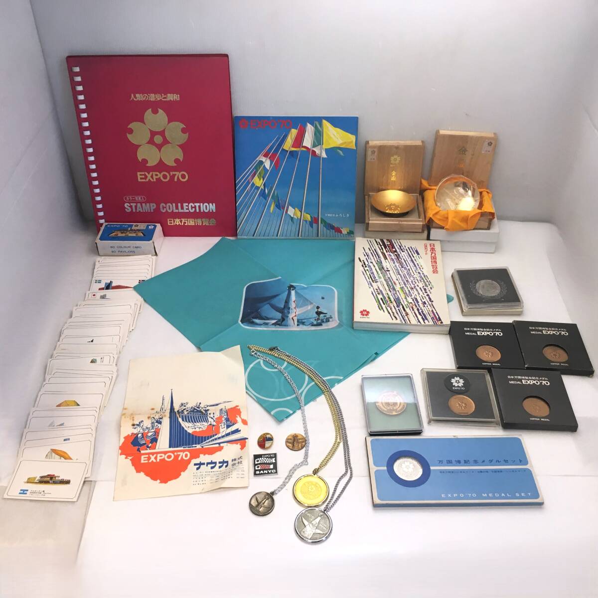 昭和レトロ ・EXPO'70 日本万国博覧会 いろいろグッズ Y020404