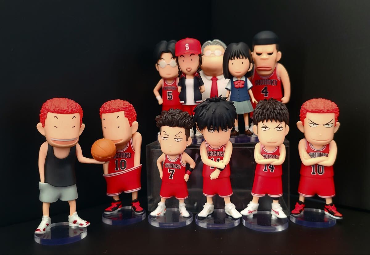 SLAM DUNK フィギュアコレクション 9体 ＋ 2冊 東映 Toei The First