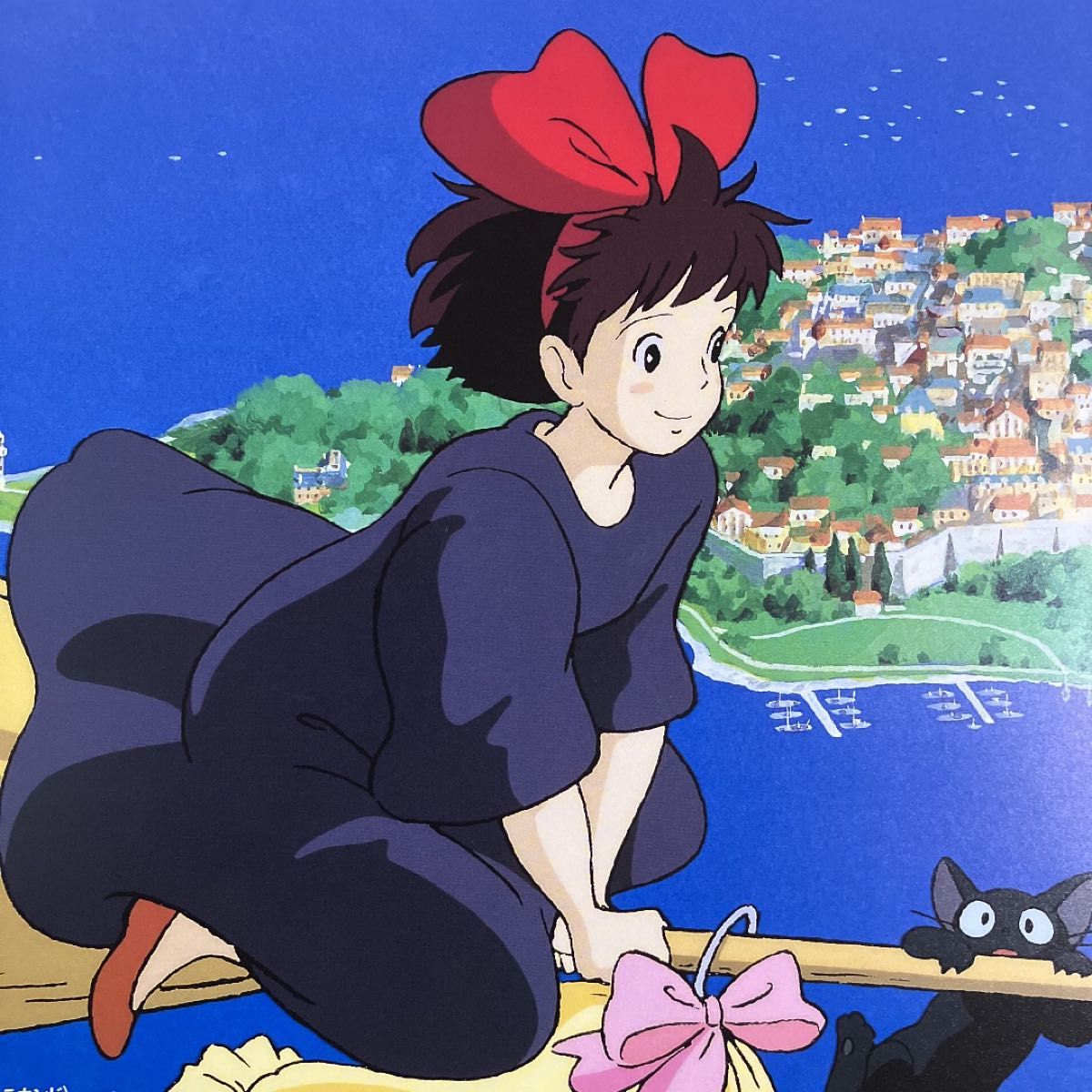 魔女の宅急便 販促ポスター ジブリ アニメ 映画 宮崎駿 キキ ジジ
