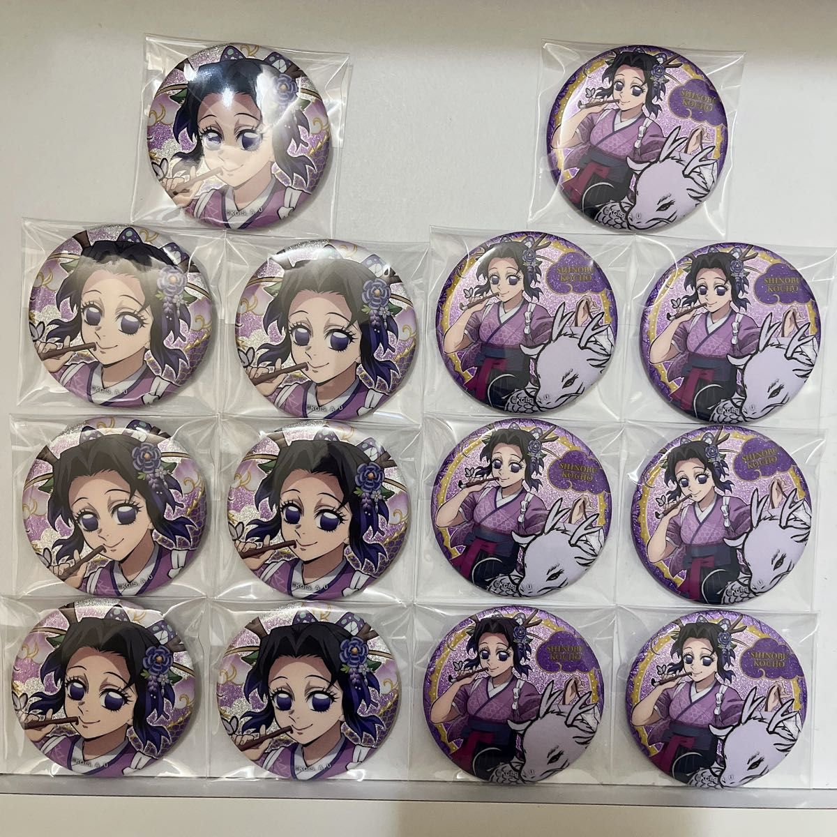 鬼滅の刃 アニメ伍周年記念祭 後夜祭 辰年 ランダム缶バッジ 胡蝶