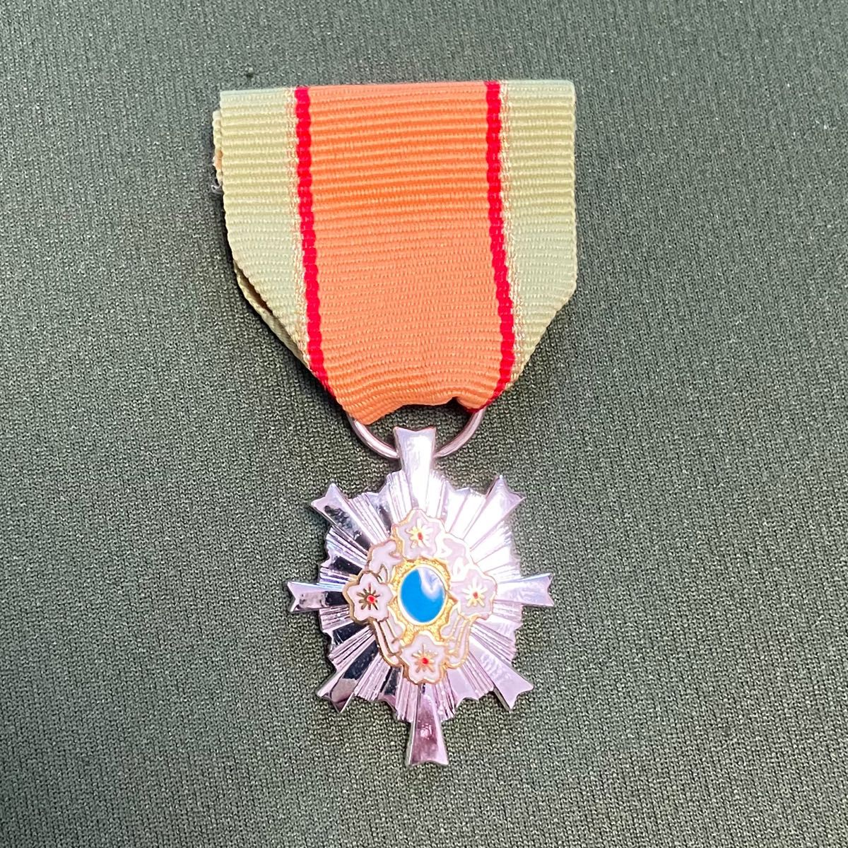 防衛功労章 第5級防衛功労章 13号 防衛記念章 自衛隊 ミリタリー 略綬