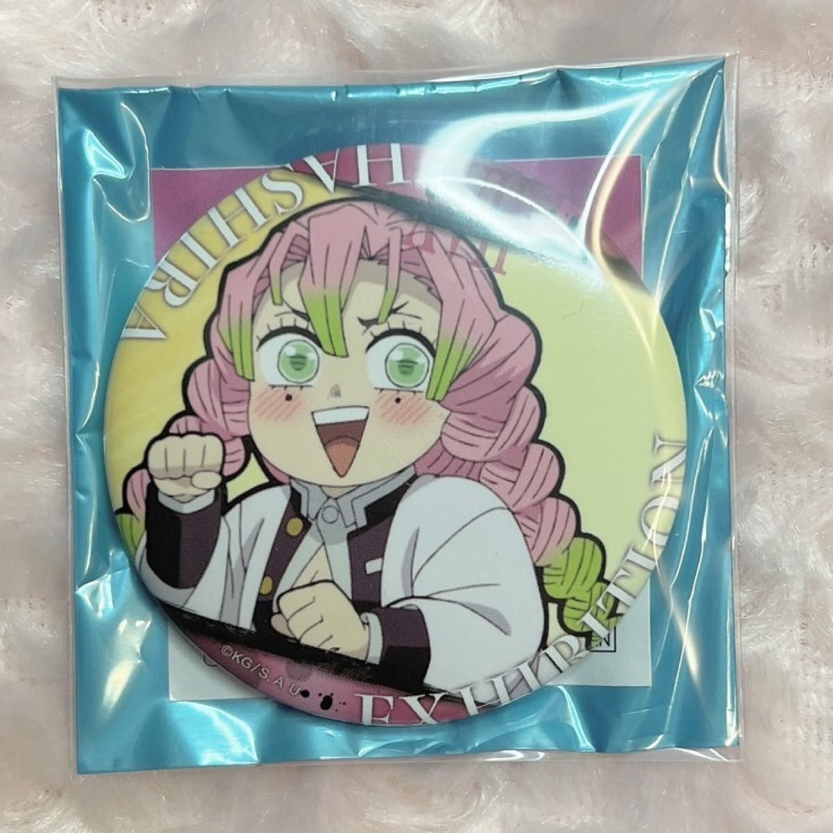 鬼滅の刃 柱展 柱百景 エモーショナル缶バッジ 甘露寺蜜璃