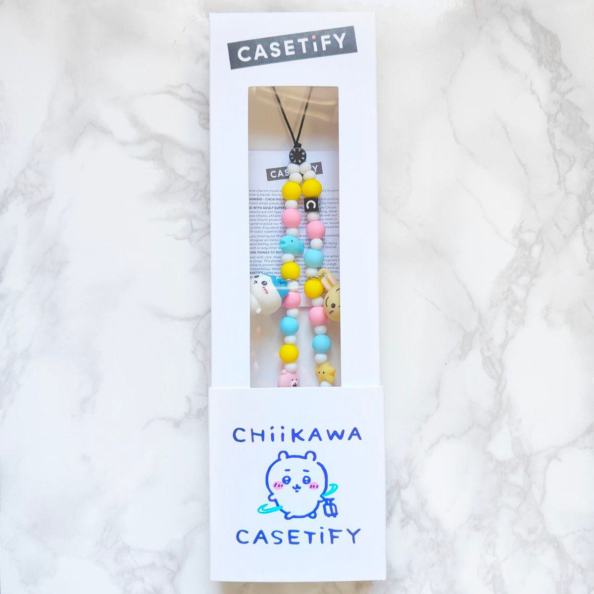 CASETiFY ちいかわコラボ チャームストラップ CASETiFY ちいかわコラボ