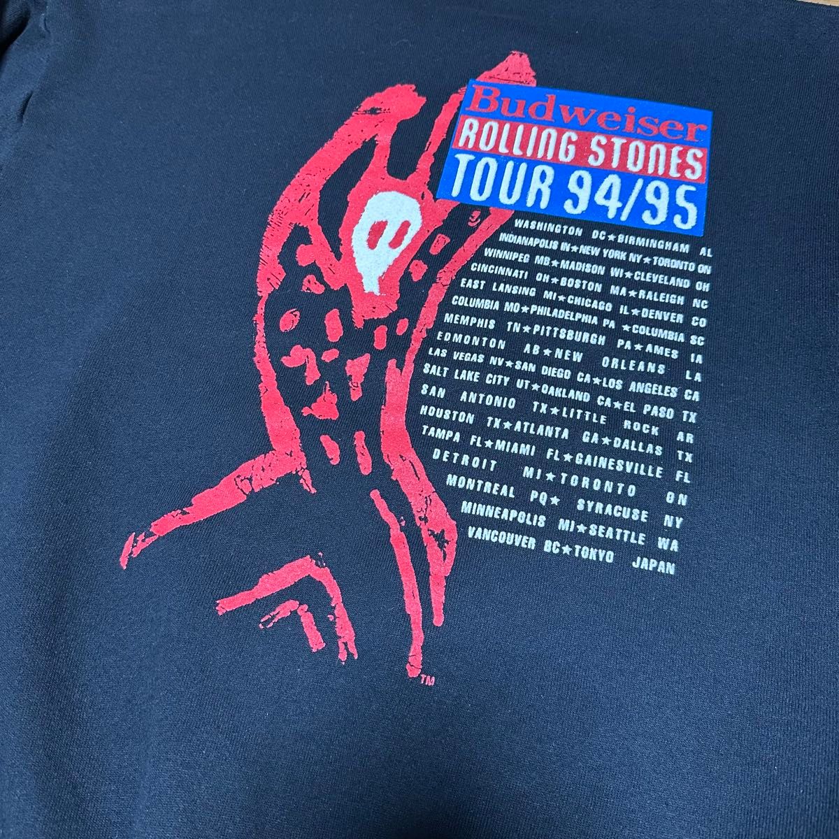 ローリングストーンズ スパイクタン スウェット 1994 ヴードゥー