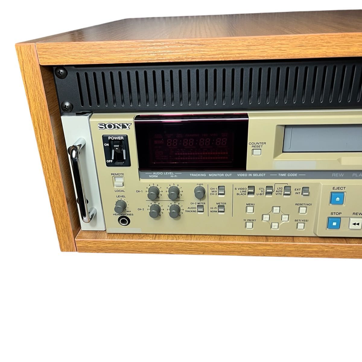 ☆【中古/動作品 】☆ SONY SVO-5800/S-VHS/再生確認済み】 ☆【/動作