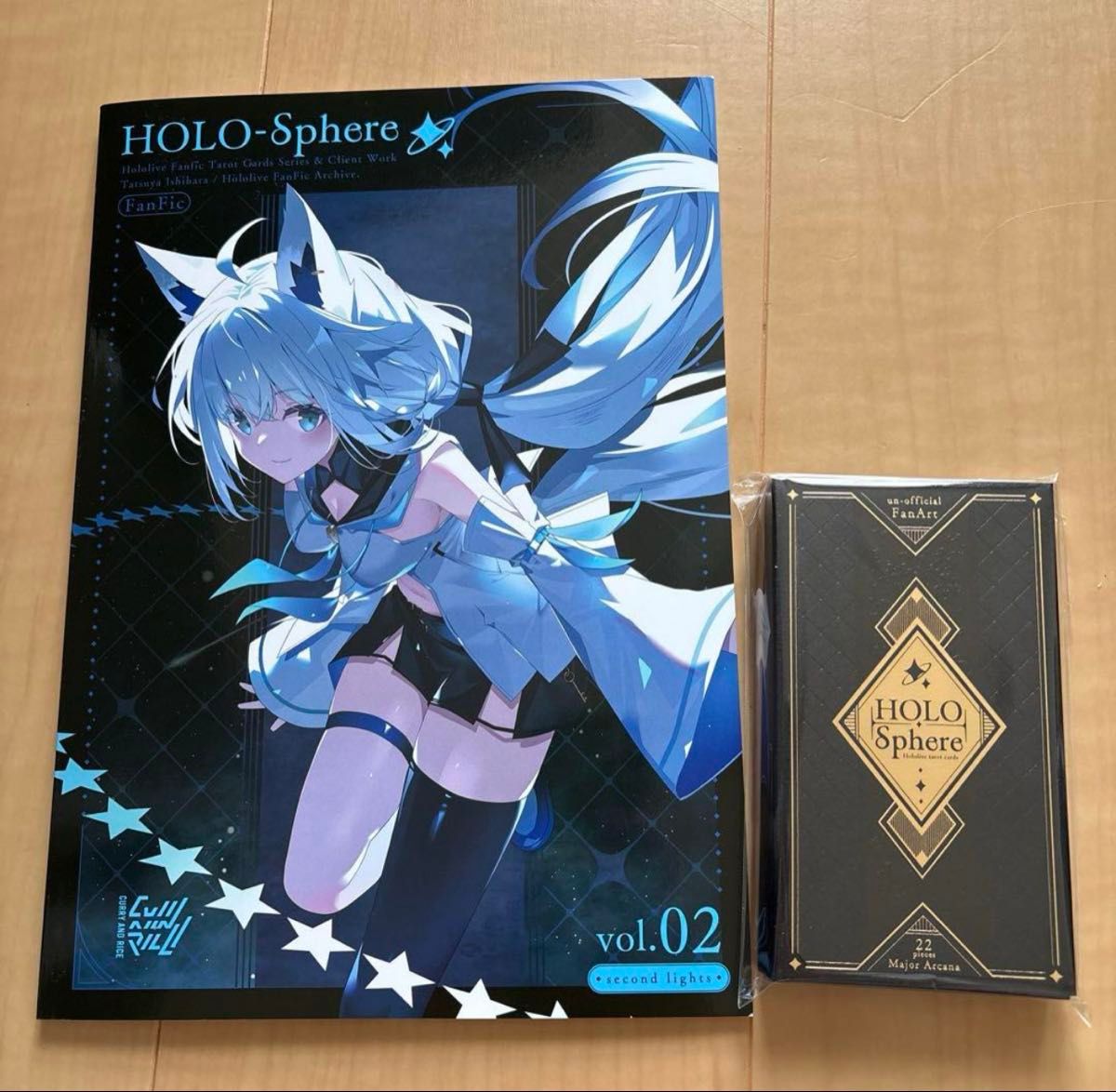 C105 ホロライブ タロットカード かれーらいす 石原竜也 新刊セット