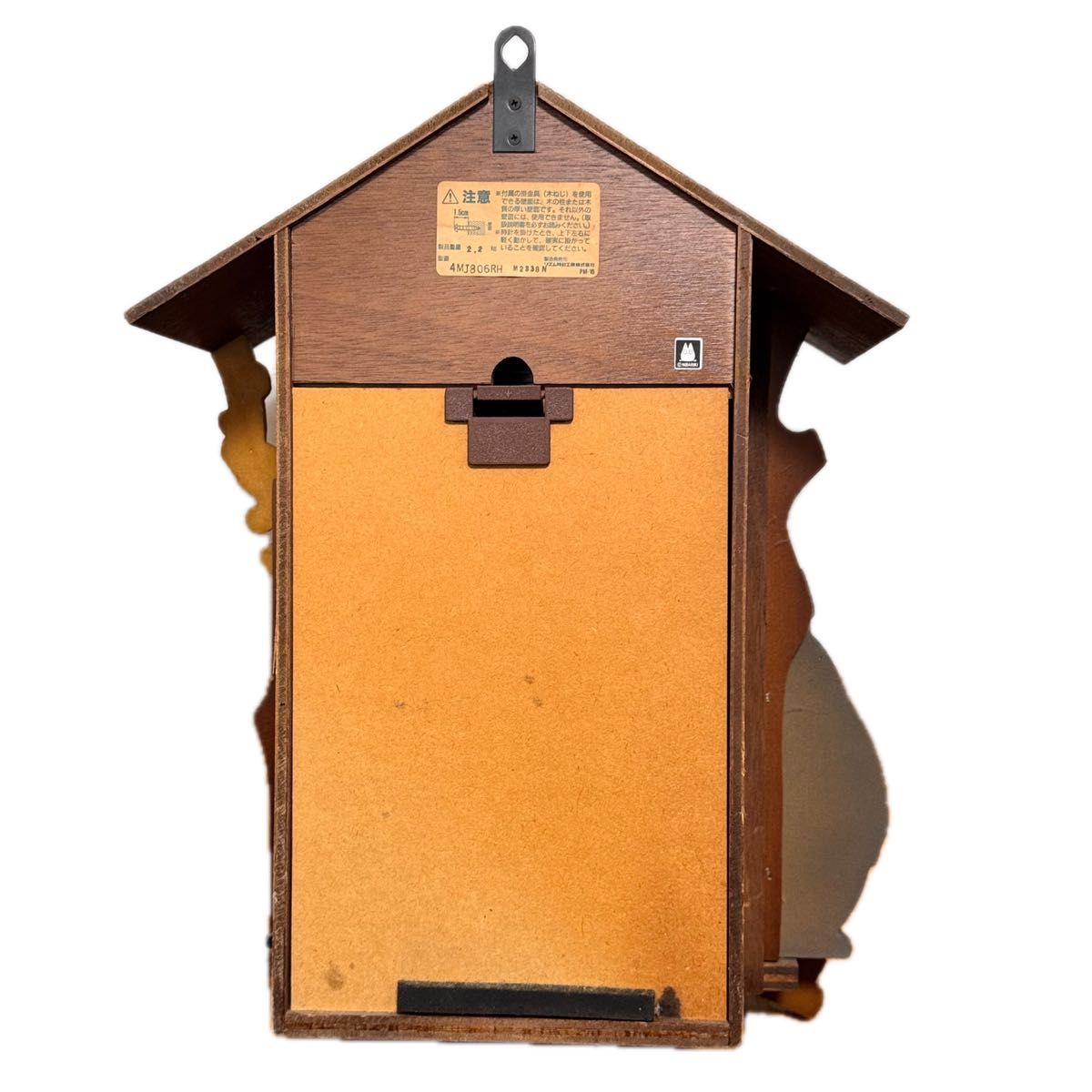 ジャンク品】となりのトトロ 掛け時計 からくり時計 レトロ型番