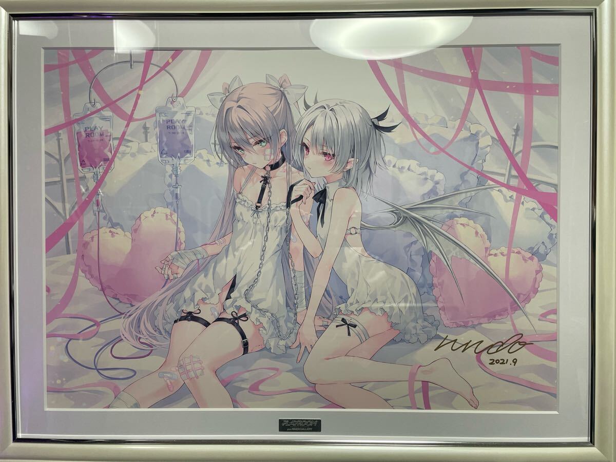 rurudo先生直筆サイン入り複製原画(A2) PLAYROOM