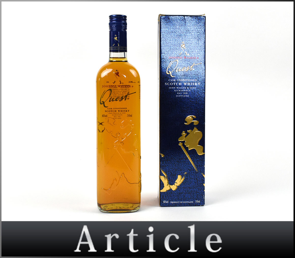 未開栓/JOHNNIE WALKER/Quest/ジョニーウォーカー/クエスト/750ml/40度