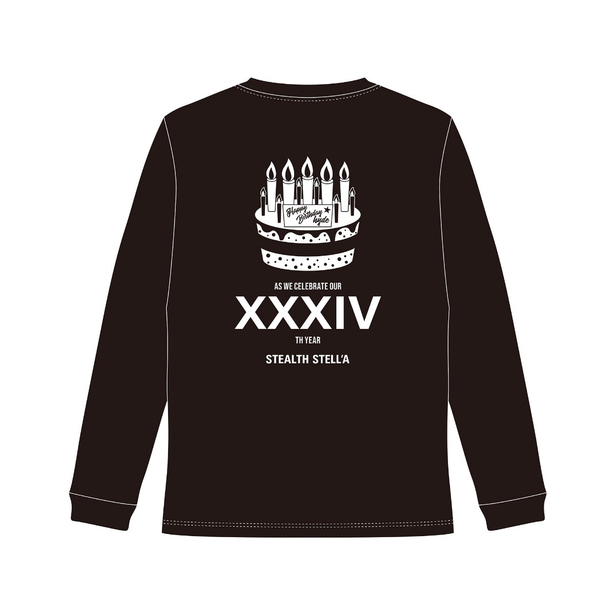 hyde 誕生祭 ロンT ステルスステラ STEALTH STELL'A ラルク ハイド