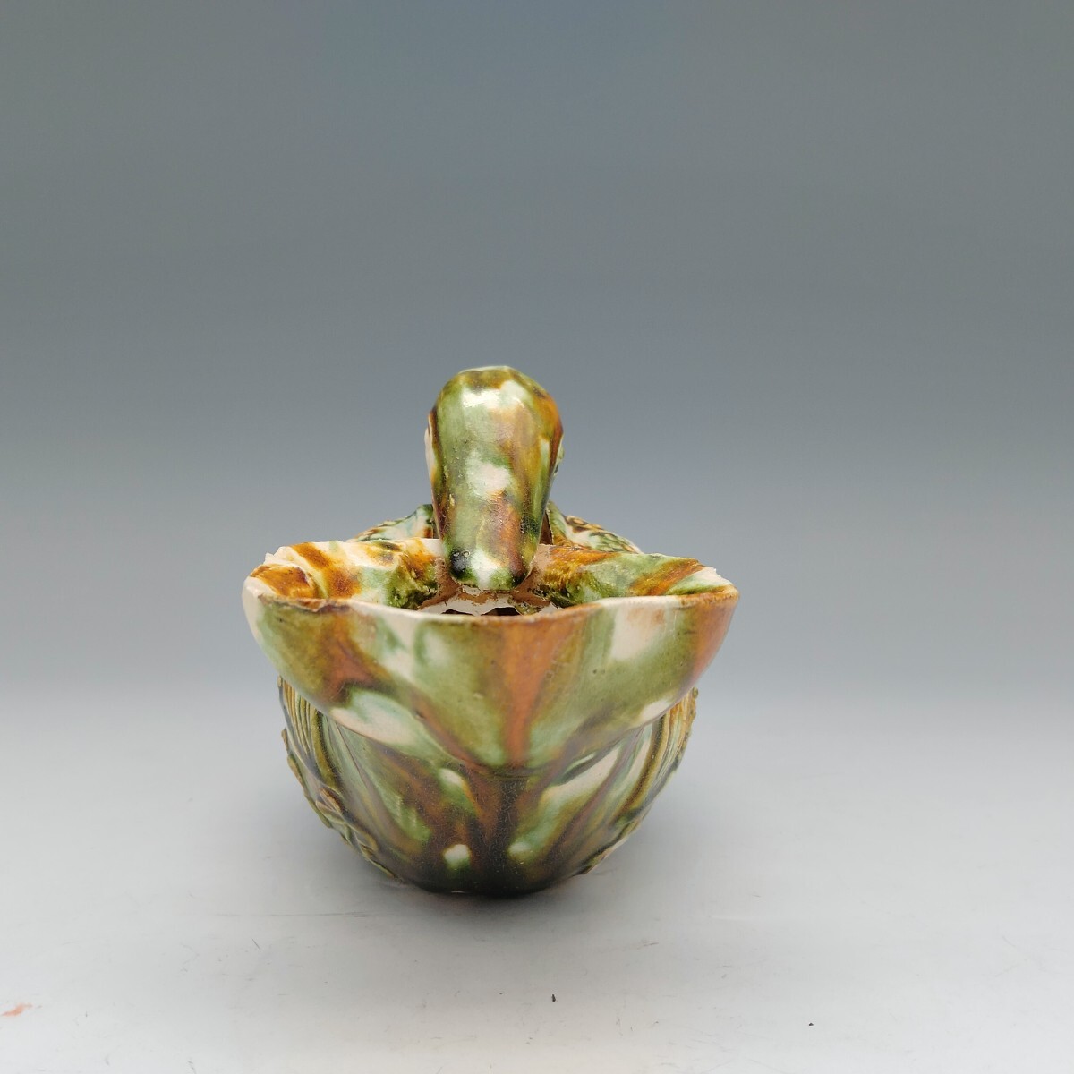 中国唐三彩盃時代箱付DR6759