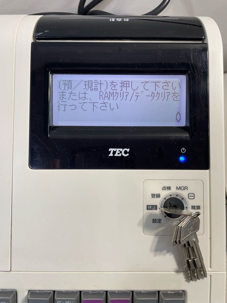 東芝TEC レジスター FS-700 K◇東芝 TEC shallot テック電子レジスター