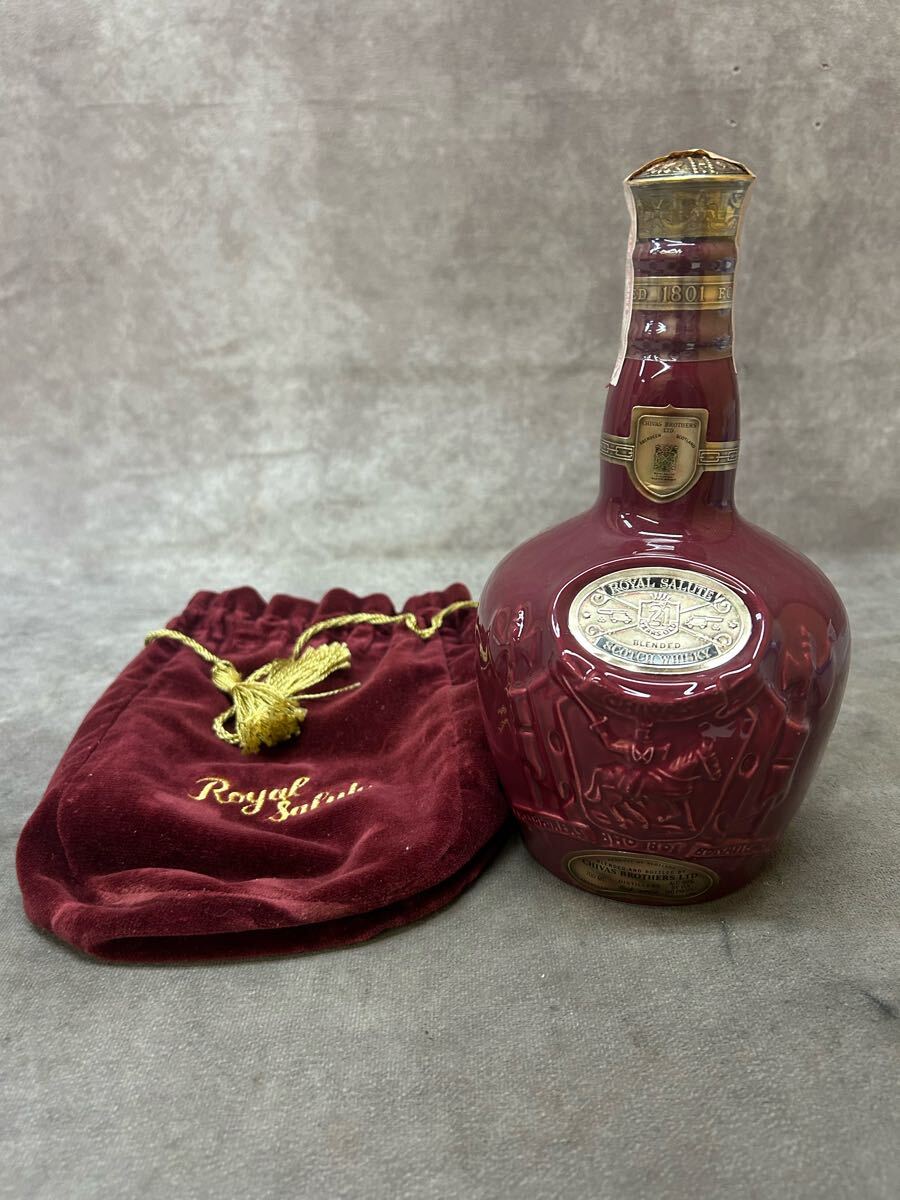 未開栓】ROYAL SALUTE CHIVAS ロイヤルサルート 21年 スコッチ