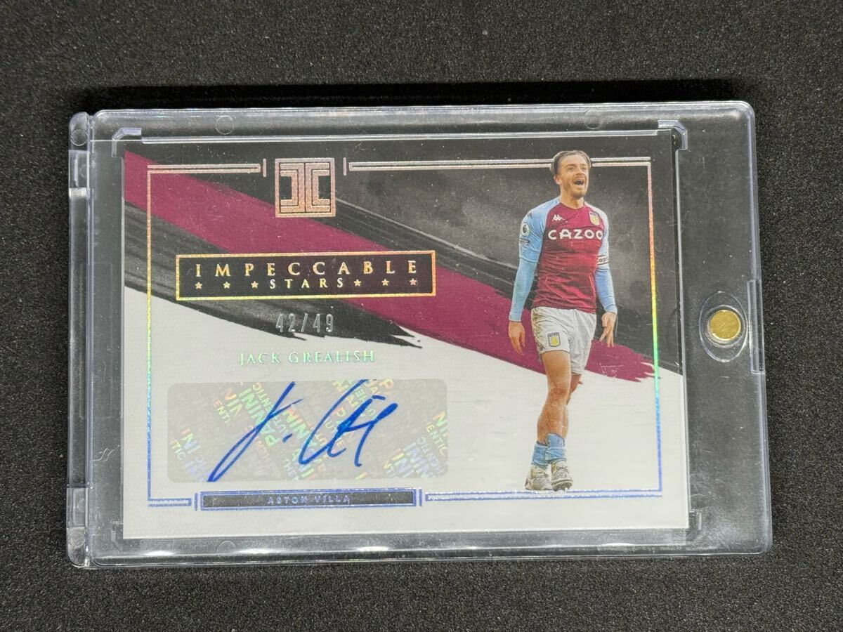 ジャック グリーリッシュ サイン カード