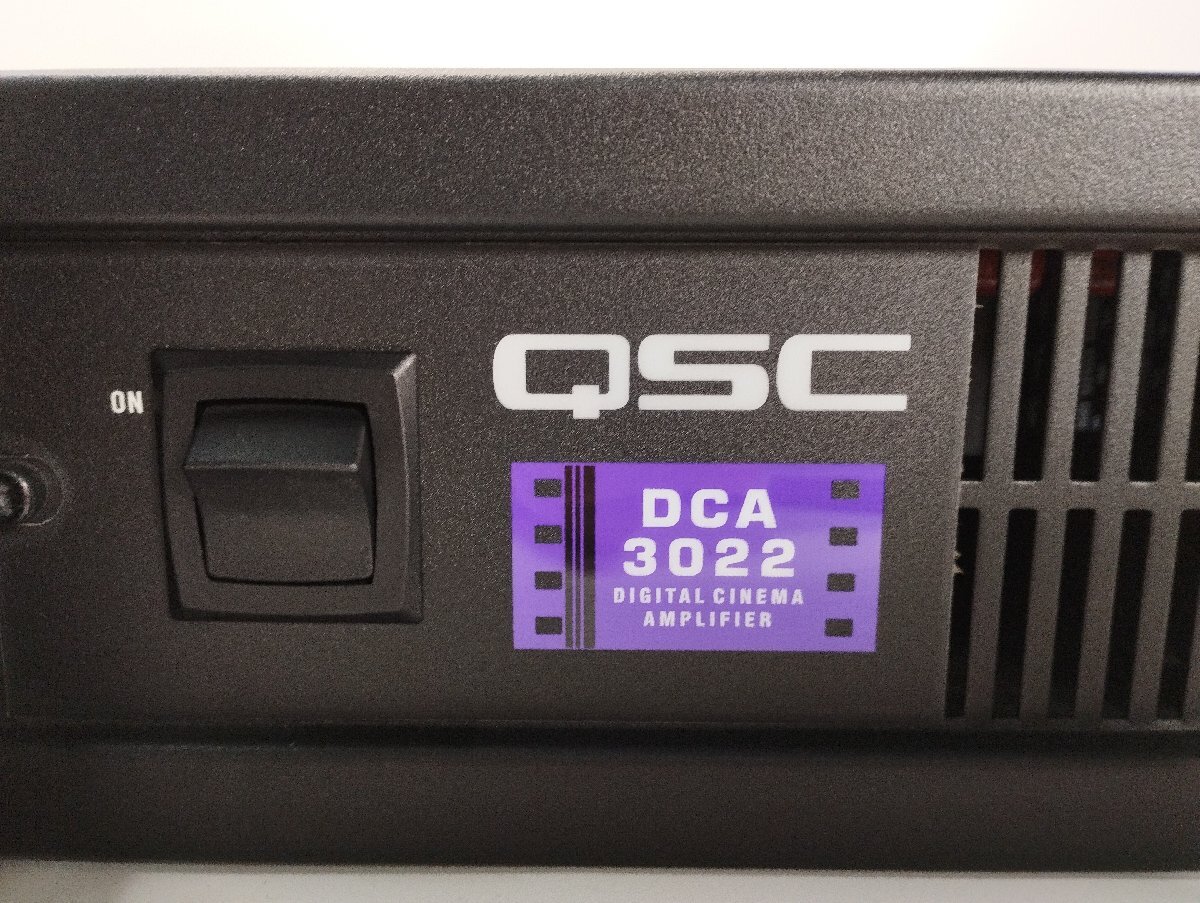 QSC DCA3022 2チャンネルパワーアンプ QSC DCA3022 2チャンネルパワー