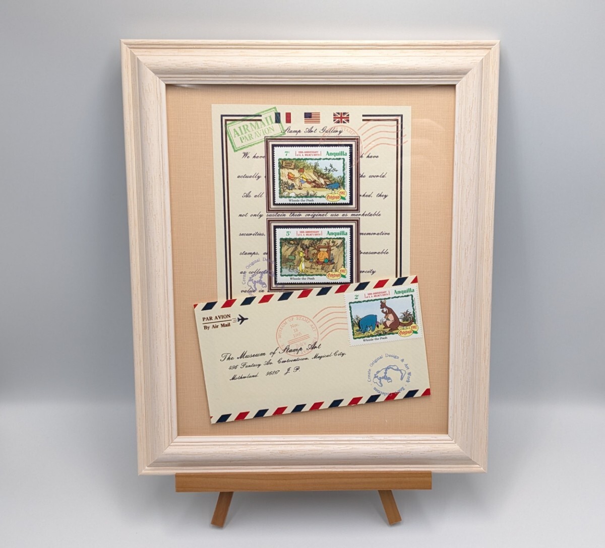 ☆ 希少 くまのプーさん Stamp Art Gallery スタンプアートギャラリー