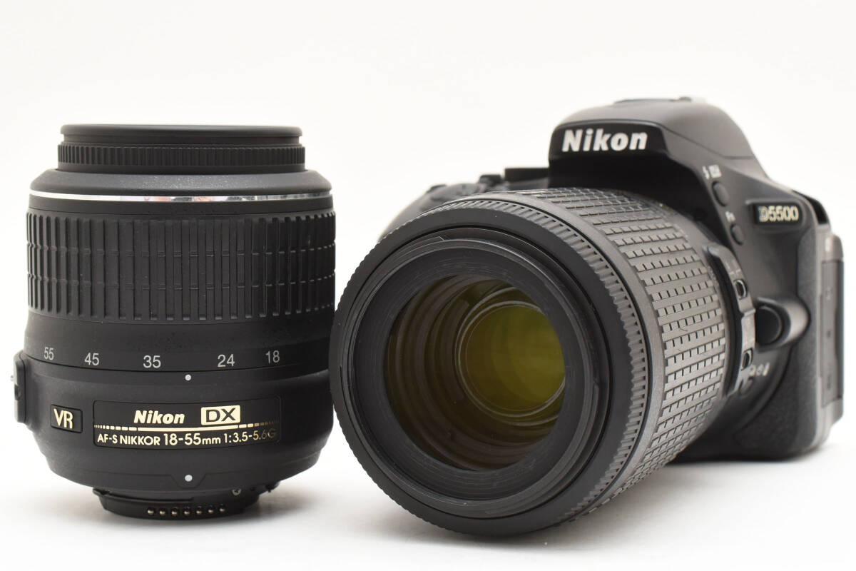 Nikon ニコン D5500 ダブルズームキット Wi-Fi搭載