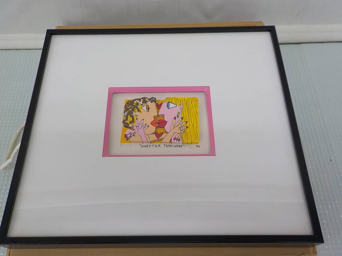 ジェームスリジィ 【SWEETER THAN WINE】 3Dアート ジェームスリジィ