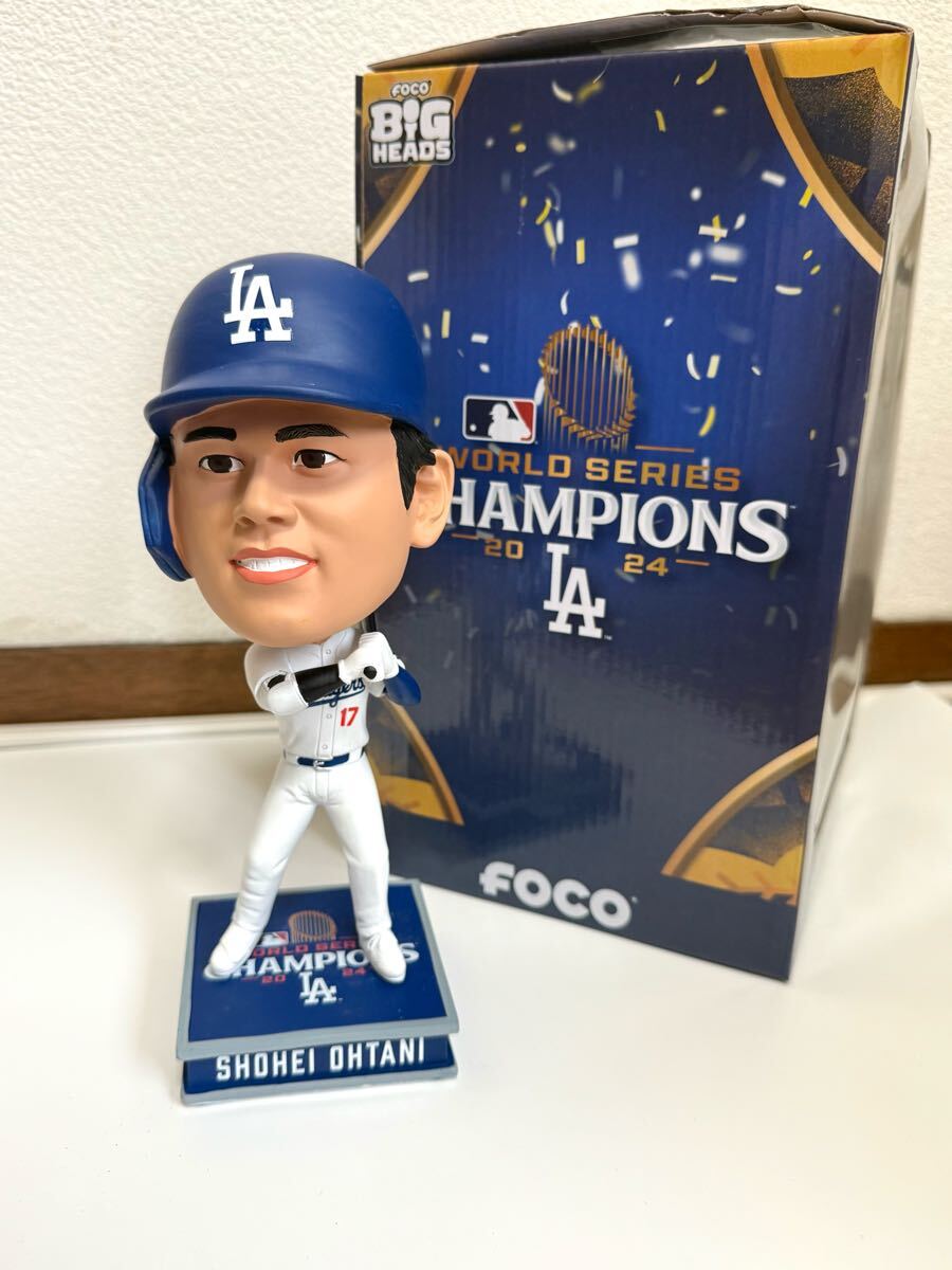 ワールドチャンピオン 優勝セール 大谷翔平 ￼ドジャーズ ボブヘッド